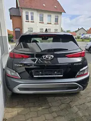 Hyundai Kona 1.0 T-GDI 48V-Hybrid Heckansicht