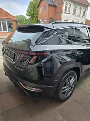 Hyundai Tucson 1.6 T-GDI 48V-Hybrid Heckansicht